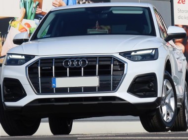 Audi Q5 III SportBack 40TDi Quattro Biała Perła Pakiet Comfort-1