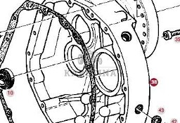 Fendt Favorit 514 Obudowa Osi CZĘŚCI 524101150190