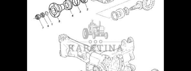 John Deere 7530 Premium - Kołnierz AL175763-1