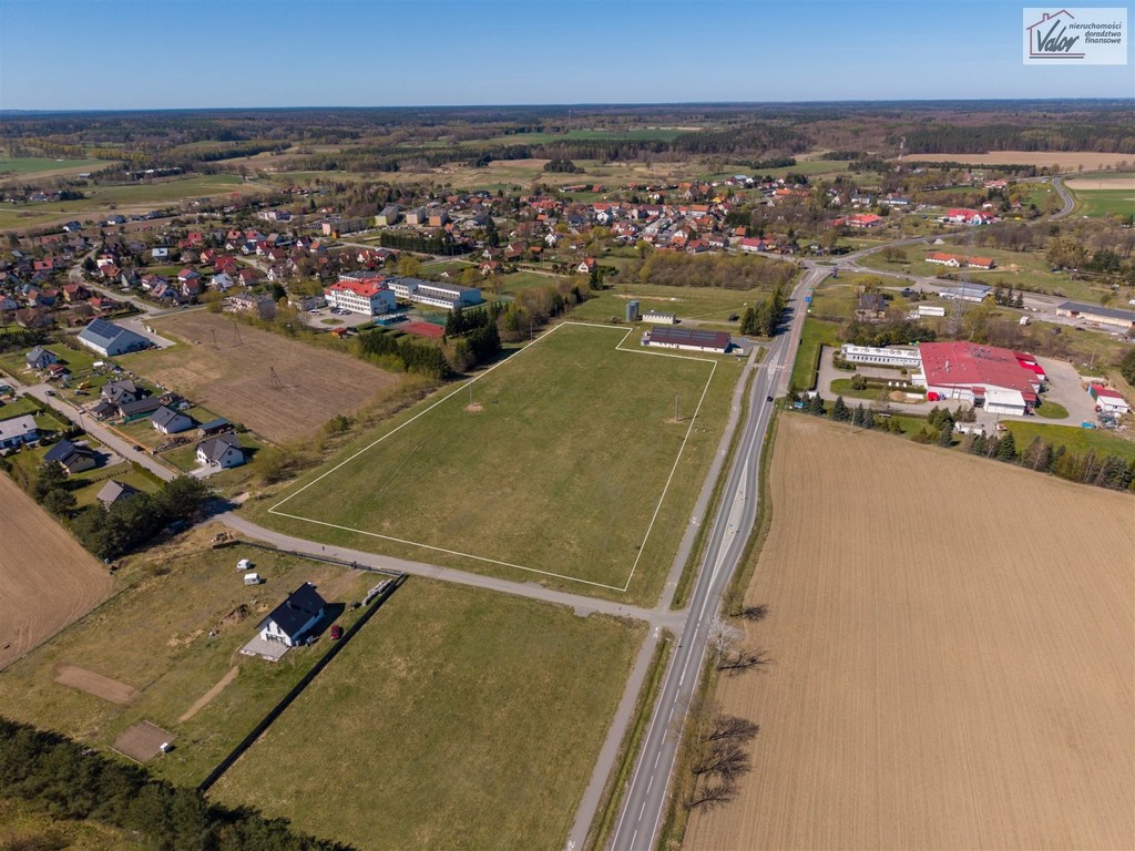 DZIAŁKA INWESTYCYJNA 28 565 m² MPZP ŁUKTA - Widok 5