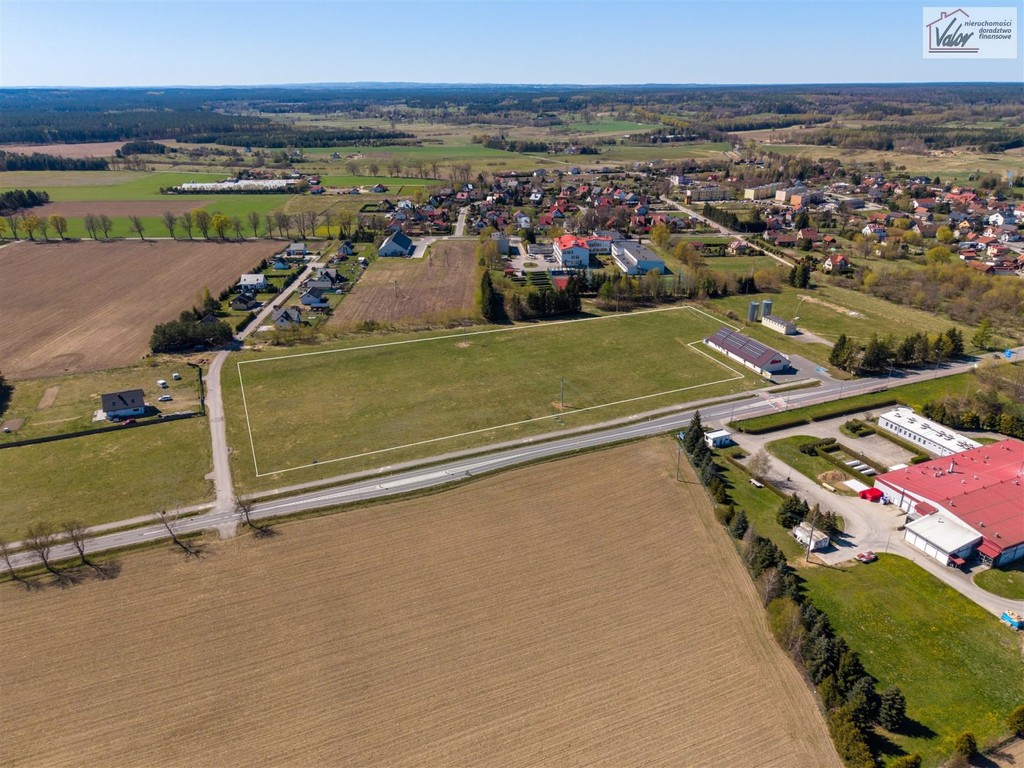 DZIAŁKA INWESTYCYJNA 28 565 m² MPZP ŁUKTA - Widok 6