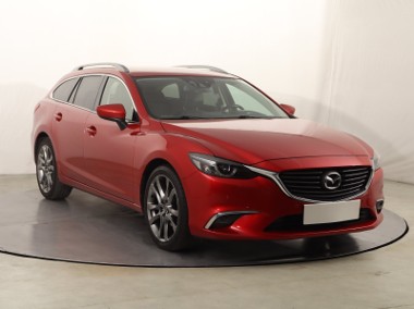 Mazda 6 III , Salon Polska, Serwis ASO, Skóra, Navi, Klimatronic,-1