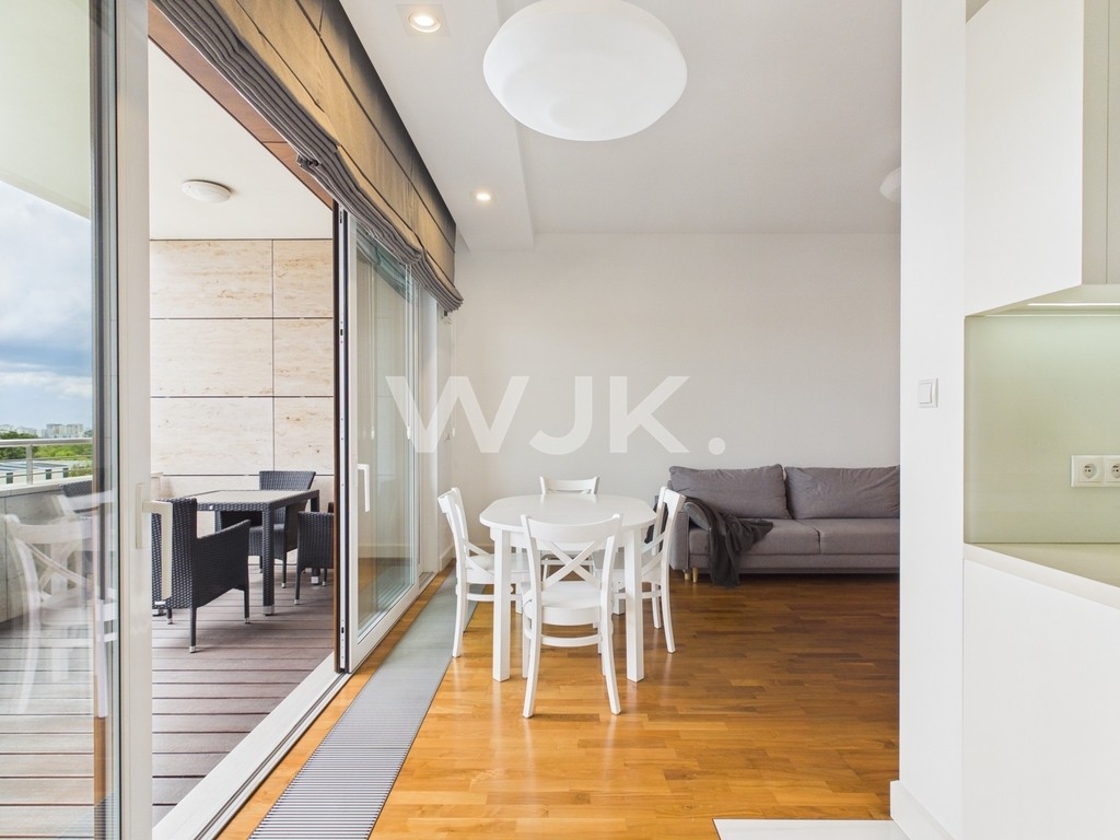 86 m², 2 sypialnie, ul.Merliniego, Mokotów - Widok 3
