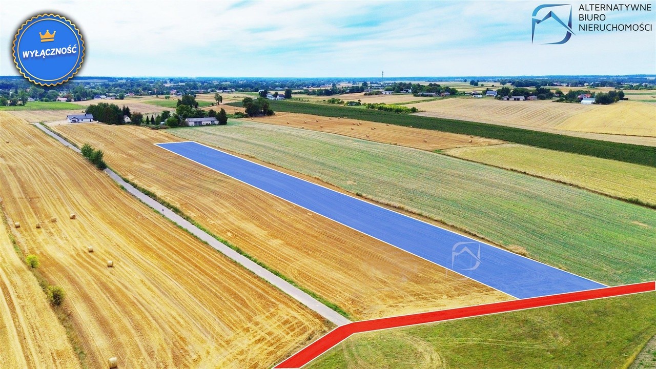 Działka inwestycyjna 70ar Tomaszowice, lubelski