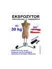 EKSPOZYTOR-Obrotnica-Podest Obrotowy Reklamowy POD MANEKINA+2xRamię-do 30 kg