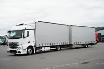 Mercedes-Benz Actros 1830 / ACC / E 6 / ZESTAW PRZEJAZDOWY 120 M3 / ŁAD 15 098 KG