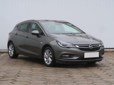 Opel Astra J , Salon Polska, Serwis ASO, Skóra, Navi, Klimatronic,-1