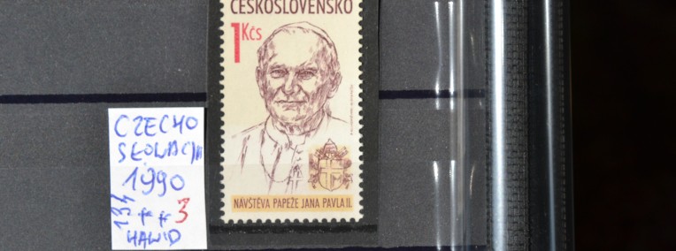 Papież Jan Paweł II Czechosłowacja ** Wg Ks Chrostowskiego 214-1