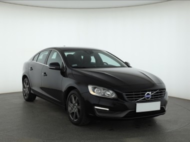 Volvo S60 II , Salon Polska, Serwis ASO, Skóra, Klimatronic, Tempomat,-1