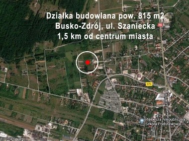 Działka budowlana Busko-Zdrój, ul. Szaniecka-2