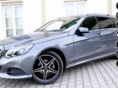 Mercedes-Benz Klasa E W212 LIFT/Automat T9G/Pakiet AMG/FuLLLed/Półskóry/ Serwis ASO/Bezwyp/GWAR-1