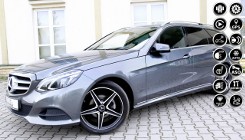 Mercedes-Benz Klasa E W212 LIFT/Automat T9G/Pakiet AMG/FuLLLed/Półskóry/ Serwis ASO/Bezwyp/GWAR
