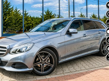 Mercedes-Benz Klasa E W212 LIFT/Automat T9G/Pakiet AMG/FuLLLed/Półskóry/ Serwis ASO/Bezwyp/GWAR-1