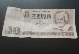 Niemcy DDR - Banknot - 10 Marek 1971 Clara Zetkin