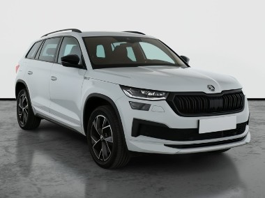 Skoda Kodiaq , Salon Polska, Serwis ASO, Automat, Skóra, Klimatronic,-1