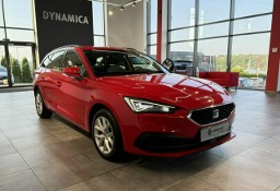 SEAT Leon III ST Style 2.0TDI 150KM DSG 2021 r., salon PL, I właściciel, f-a VAT