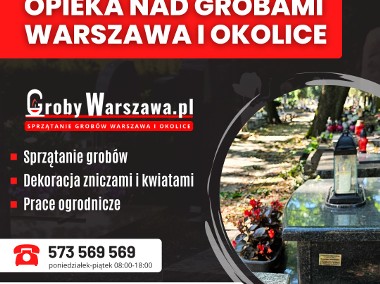 Sprzątanie grobów Cmentarz w Pyrach Warszawa, opieka nad grobami-1