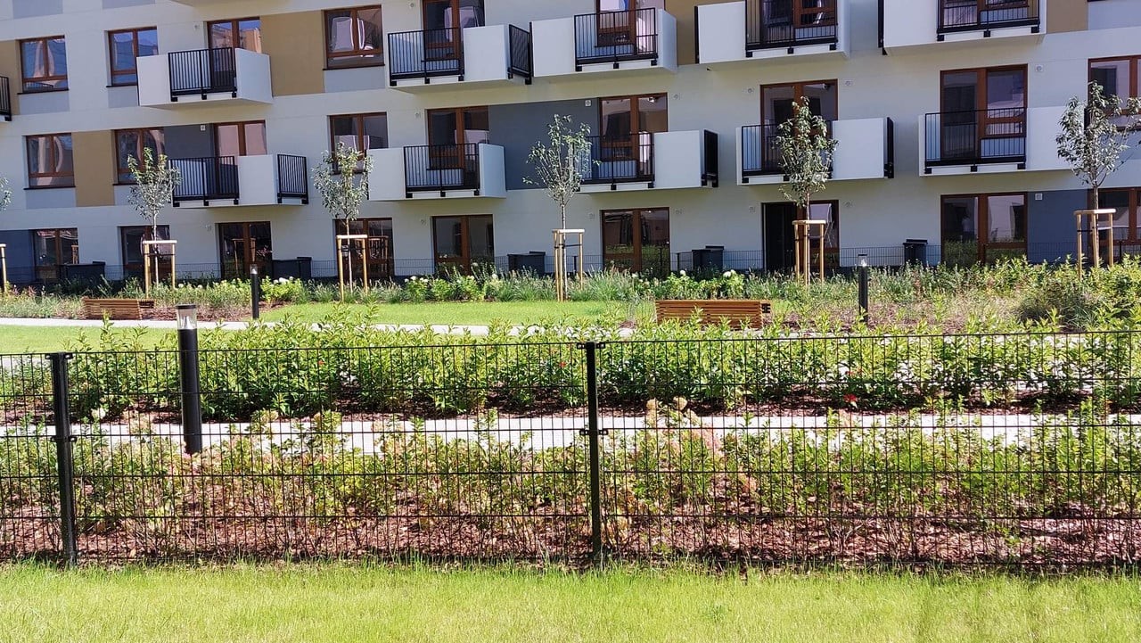 Nowy 2 pokojowy apartament 42,6 m² z ogródkiem 26 m² - Widok 2
