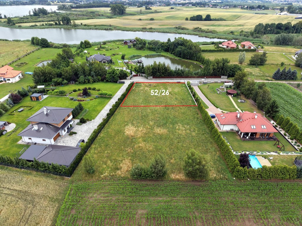 Działka budowlana w Kamieniu Małym 12 arów, Iława