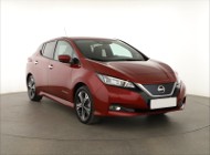 Nissan Leaf , SoH 91%, Serwis ASO, Automat, Skóra, Navi, Klimatronic,