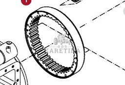 Fendt 414 415 Vario Koło Zębate Koronowe Tylnej Osi Zwolnicy 411151150023