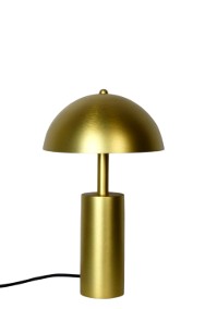 Złota metalowa lampa stołowa GYSTA-2
