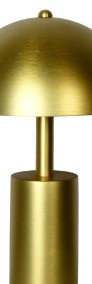 Złota metalowa lampa stołowa GYSTA-4
