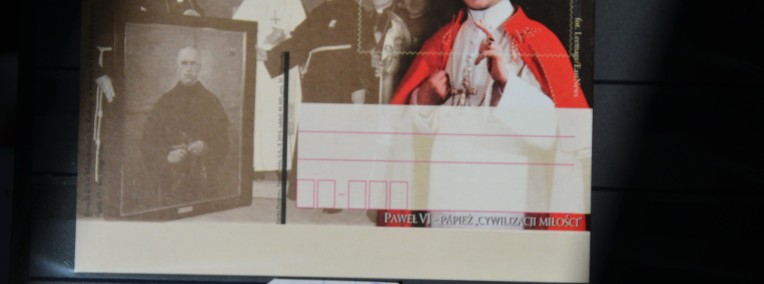 Papież Jan Paweł II Cp 1689 ** Beatyfikacja papieża Pawła VI  Marzanna dąbrowska-1