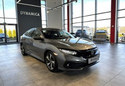 Honda Civic X Elegance 1.5T 182KM CVT 2020 r., salon PL, f-a VAT, serwisowana w AS