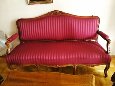 Antyczna sofa kanapa w stylu eklektycznym XIX w.-1