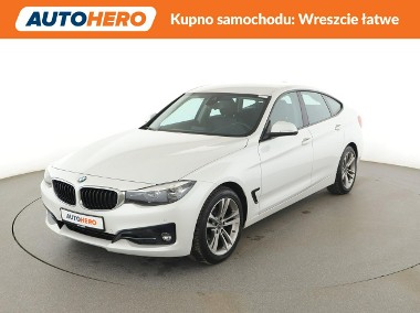 BMW SERIA 3 20d Automat GT Sport Line Navi HUD Tempomat GrzaneFotele Skóra PDC L-1