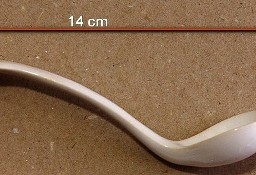 Łyżeczka ceramiczna - mini chochelka dł. 14 cm 