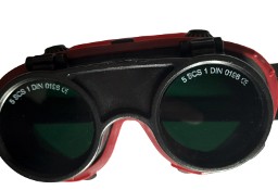 Okulary ochronne do spawania BHP - uchylny (łabędź) 