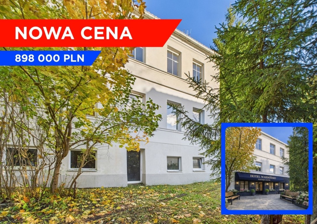 XIX-wieczna kamienica z widokiem na zamek, lidzbarski