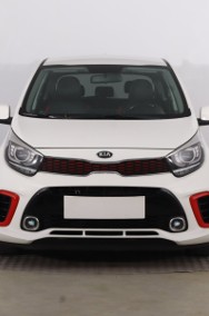 Kia Picanto II , Salon Polska, GAZ, Skóra, Klimatronic, Parktronic,-2