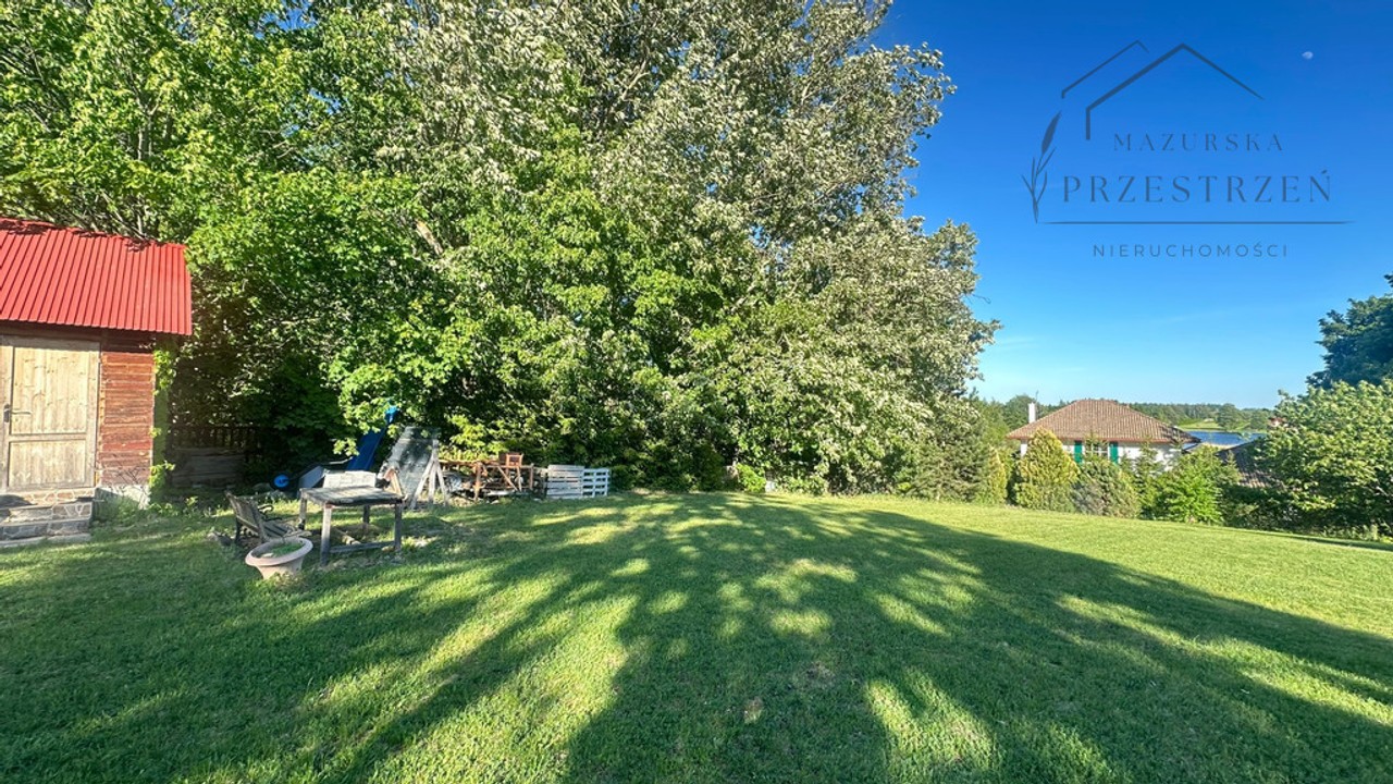 Działka budowlana 150m od jeziora - Szeligi Mazury - More