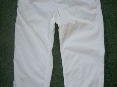 GAP białe Spodnie 3/4 Rybaczki j nowe 36 Spodnie-1