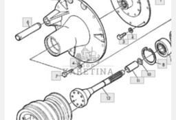 John Deere AZ42393 - Tarcza Przeciąźeniowa
