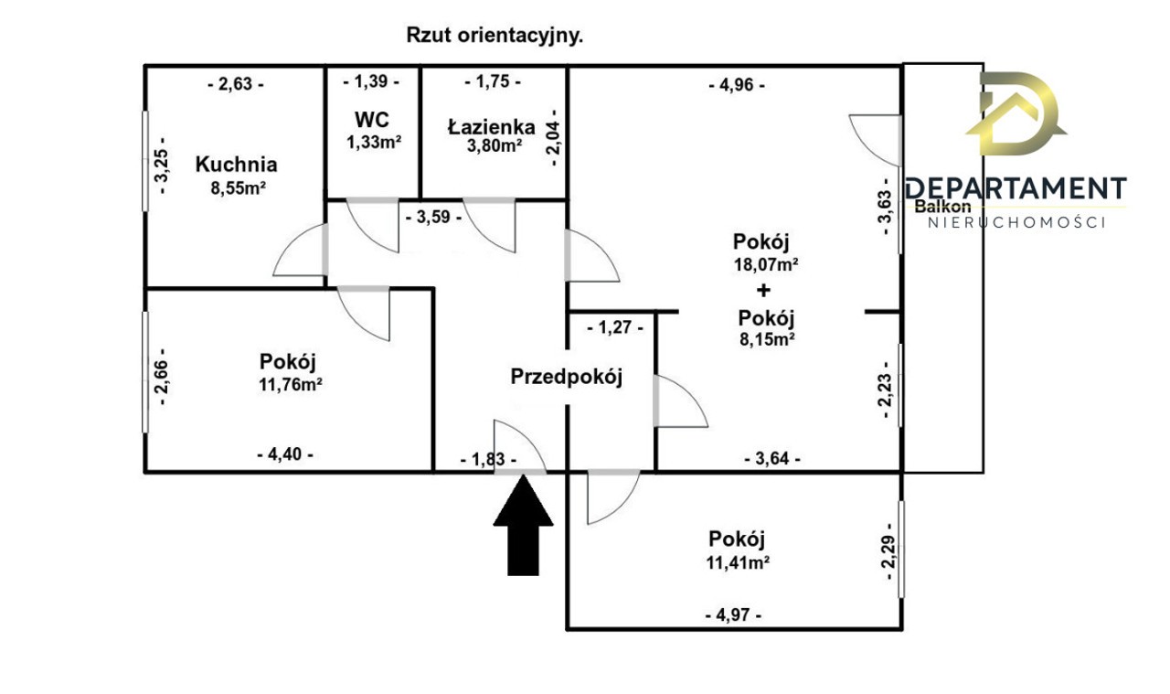 3/4 pokoje z balkonem | 2 piętro | Piekary Śląskie - Widok 2