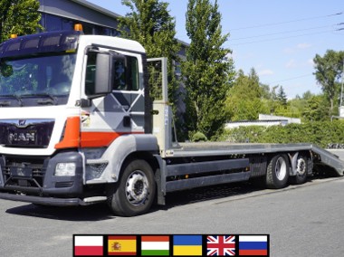 TGS 26.420 6x2 / Laweta CVIM Tepematic 14t / Oś skrętna / pilot 259838-1