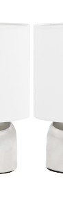 vidaXL Lampy stołowe, 2 szt., dotykowe, białe, E14 51039-3