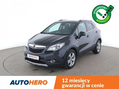 Opel Mokka 4x4, półskora, szyberdach, bi-xenon, navi, klima auto, kamera i czuj-1