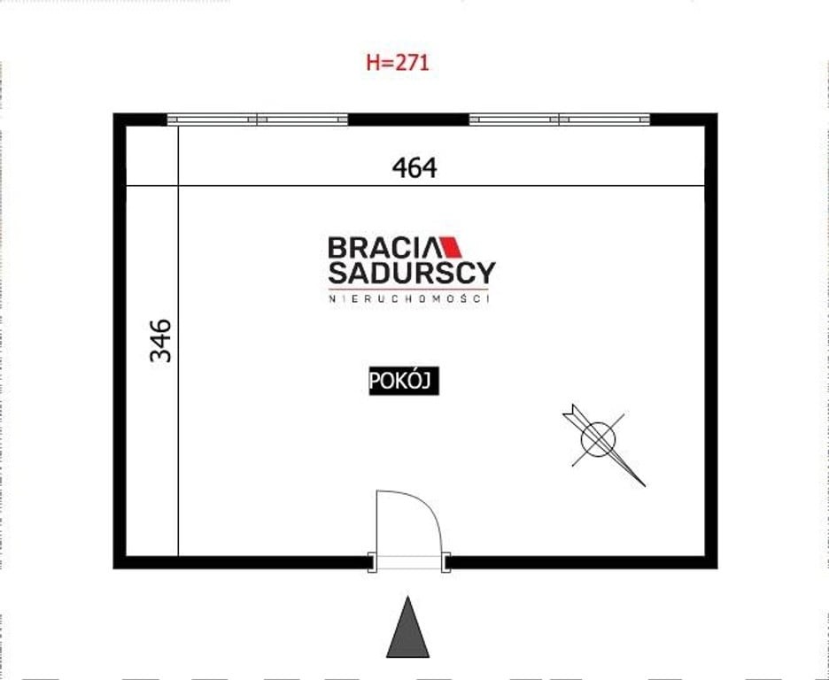 lokal biurowy w biurowcu 11 m² Pradnk Bialy - Widok 3