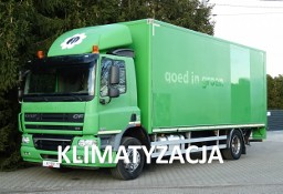 DAF CF 65.220 Euro5 kontener 18 pal.z windą, ład 10130 KG! Poduski Daf Cf 65.220 Euro 5 kontener 18 palet duż winka klapa ład. 10130 kg