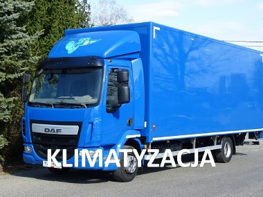 DAF LF 180 Euro6 kontener winda klapa tylko 381 tyskm ! sprowadzony Daf LF 180 Euro6 kontener 18 palet winda klapa sprowadzony 381000km!-1