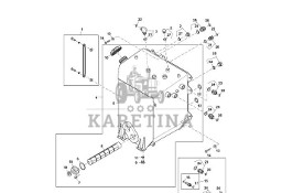 John Deere 9470RX - Zbiornik RE586701 (Układ hydrauliczny)