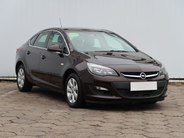 Opel Astra J , Salon Polska, GAZ, Skóra, Klimatronic, Tempomat, Parktronic-1