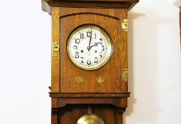 H.A.U duży, stylowy , zegar wiszący ślązak w secesyjnym stylu