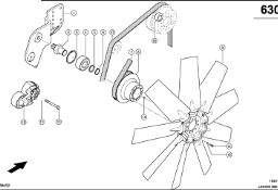 Claas Lexion 560 ROTOR 0006683801 (Napęd wentylatora)