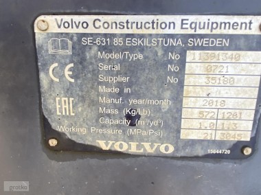 Volvo Łyżka 11391340 z roku 2018-2